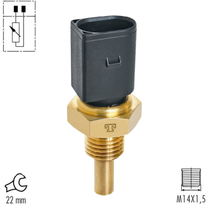 SENSOR TEMPERATURA REFRIGERANTE (ECT) MERCEDES ACCELO