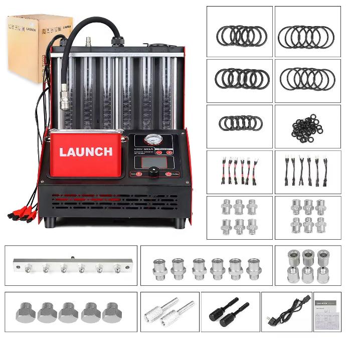 CNC603A LAUNCH LAVADOR Y PROBADOR DE INYECTORES COLOMBIA