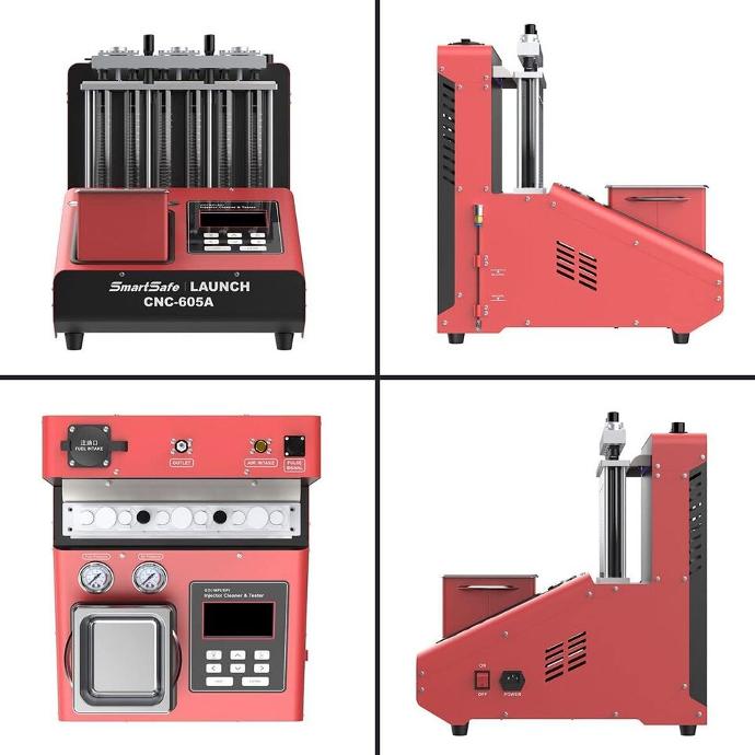 CNC606A LAUNCH LAVADOR Y PROBADOR DE INYECTORES COLOMBIA