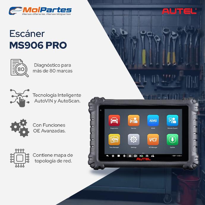 AUTEL MS906 PRO TABLETA DE DIAGNÓSTICO COLOMBIA