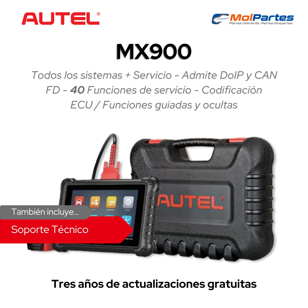 Escáner Automotriz Autel MX900 | MX808S