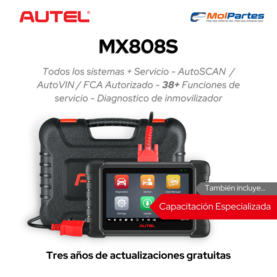 Escáner Automotriz Autel MX808S