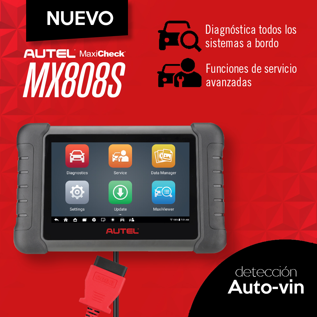 Escáner Automotriz Autel MX900 | MX808S