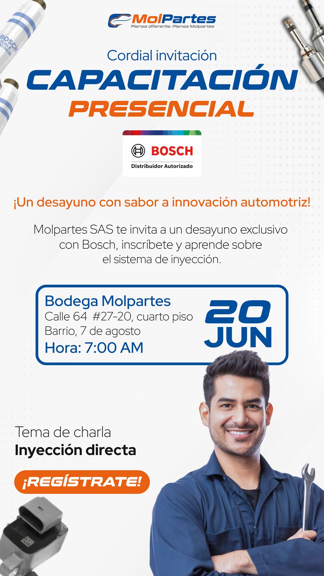 Capacitación Bosch: Sistema de inyección