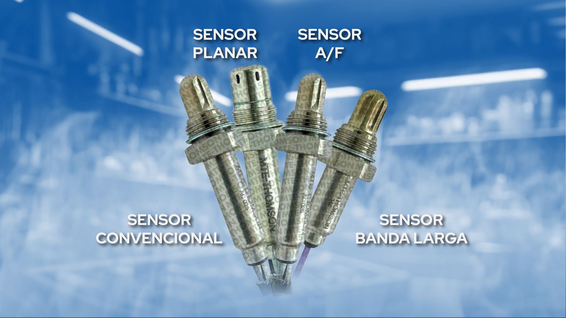 Tipos de sensores de oxígeno MTE THOMSON