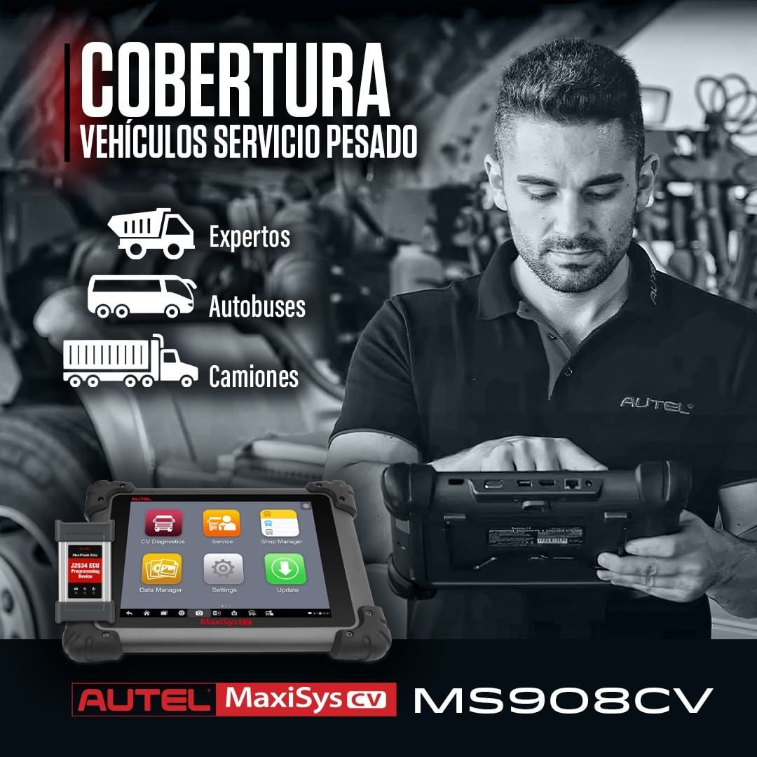 AUTEL MS908 CV ESCANER DE DIAGNÓSTICO COLOMBIA