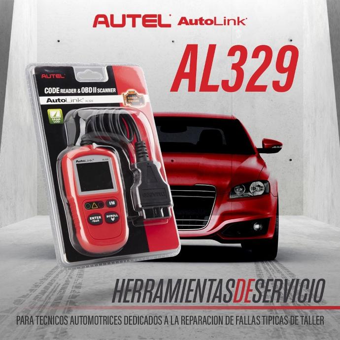 escáner automotriz AL329