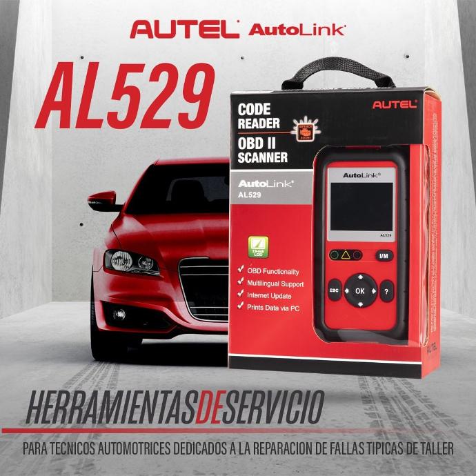 escáner automotriz AL529HD