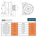 ALTERNADOR JAC TAXI JAC VELOCE JAC S2 12V 90AMP 4PINES P: 5PK T:CHINO V:INT(GA780 GA1325)