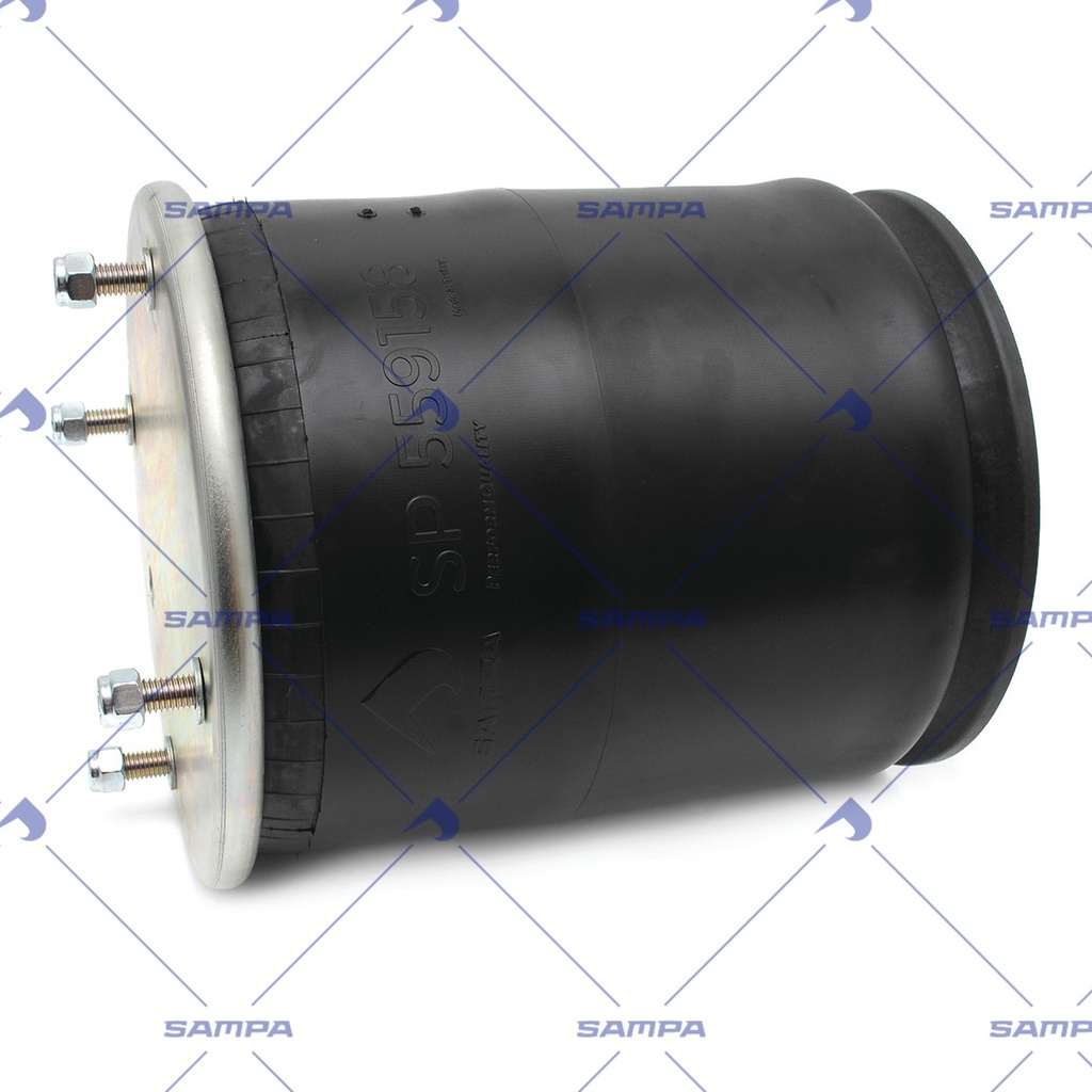[66SP 559158-KP] BOMBONA TRAILER RANDOM SUSPENSION NEUMATICA PISTON ACERO