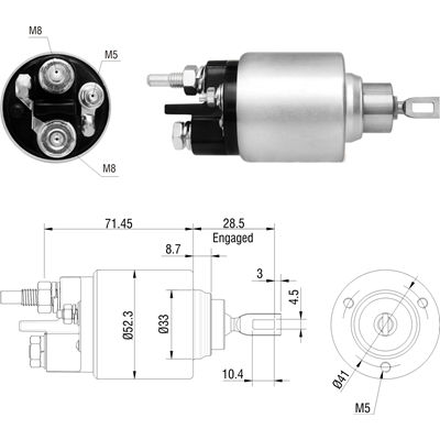 AUTOMATICO RENAULT NISSAN 12V 573 MAS BAJITO