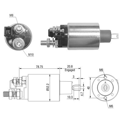 AUTOMATICO FORD CARGO 12V