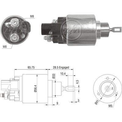 [02ZM-3978] AUTOMATICO TOYOTA VIGO 12V T-BOSCH