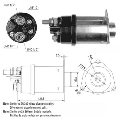 AUTOMATICO 37 41MT 24V KODIAK TORNILLO HUECO