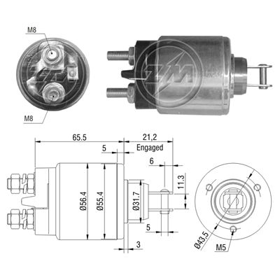 AUTOMATICO LADA SAMARA ENCENDIDO BOSCH