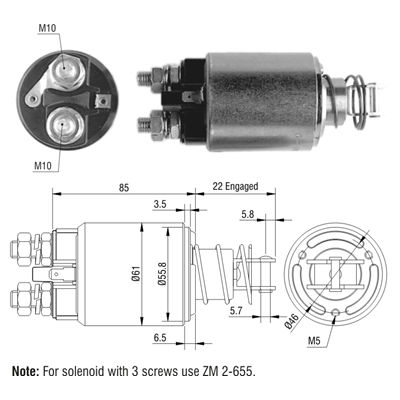 AUTOMATICO IVECO CAMIONES MAGNETTI MARELLI 12V