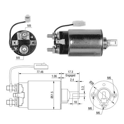 AUTOMATICO SUZUKI SJ 410 MITSUBISHI CUADRANTE CON CABLE