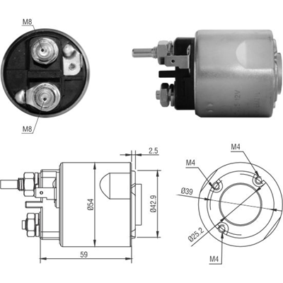 [02ZM-7495] AUTOMATICO RENAULT CLIO KANGOO LAGUNA MEGANE SCENIC 1.6 12V