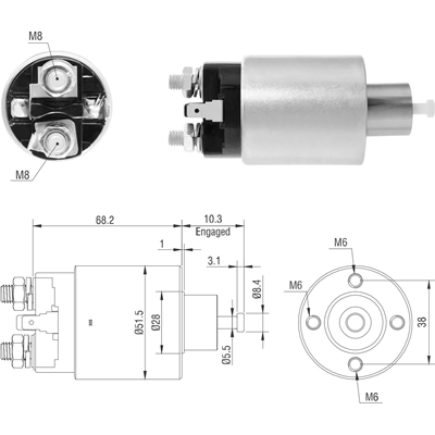[02ZM-7995] AUTOMATICO CHEVROLET GRAND VITARA MITSUBISHI LANCER NISSAN =ZM-697 MAS BAJITO
