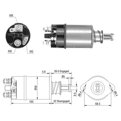 [02ZM-801] AUTOMATICO JOHN DEERE Y MASSEY FERGUSON TRACTORES