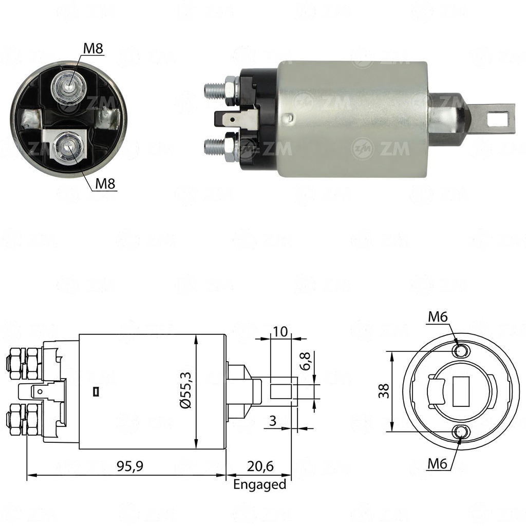 [02ZM-891] AUTOMATICO MAZDA TURBO Y MAZDA B2600 DIESEL