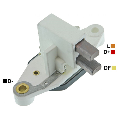 [07GA021] REGULADOR VW VOLKSWAGEN FORD 12 90 CON ESCOBILLAS TIPO BOSCH (GA1677-GA1710)