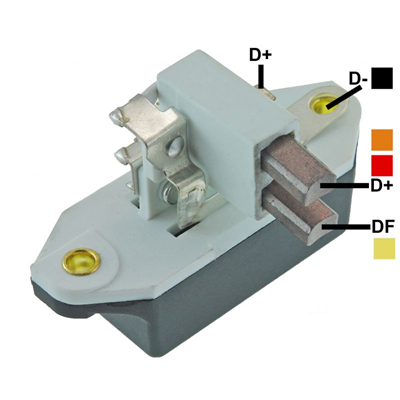 [07GA032] REGULADOR FIAT PREMIO 12 75 CON ESCOBILLAS TIPO BOSCH (GA1275)