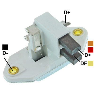 [07GA039] REGULADOR CHEVROLET CORSA WIND MULTIPUNTO 12 55 CON ESCOBILLAS TIPO BOSCH (GA1089)