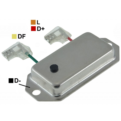 [07GA058] REGULADOR AGRALE TRACTOR DOS CABLES 12 65 EXTERNO TIPO BOSCH (GA1006)