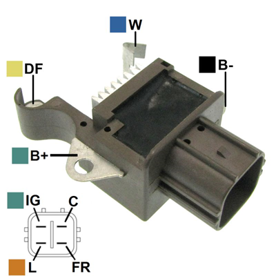 REGULADOR HONDA ACCORD NEW CIVIC 2012> 12 TIPO DENSO