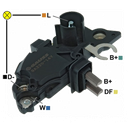REGULADOR FIAT PALIO SIENA 12 TORNILLO TIPO BOSCH (GA1425-GA1426)
