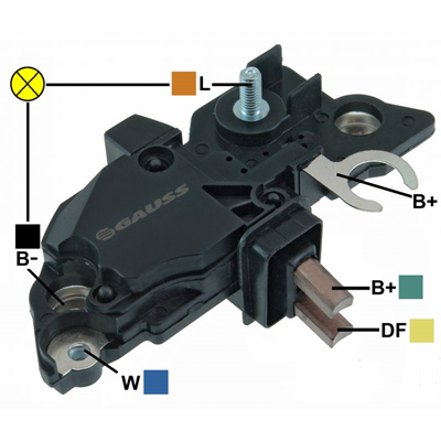 [07GA231] REGULADOR MB MERCEDES BENZ SPRINTER FORD CARGO 12 TORNILLO TIPO BOSCH (GA1423)