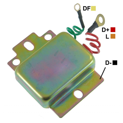 [07GA236] REGULADOR TRACTOR CATERPILLAR PRESTOLITE 24 35 2 CABLES TIPO PRESTOLITE