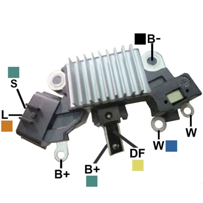 [07GA244] REGULADOR NISSAN ALMERA MAXIMA 12 2 L-S TIPO HITACHI