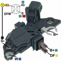 REGULADOR TOYOTA HILUX MN SW4 12 4 L-IG-DFM-S TIPO BOSCH (GA1425-GA1438) F00M145873﻿