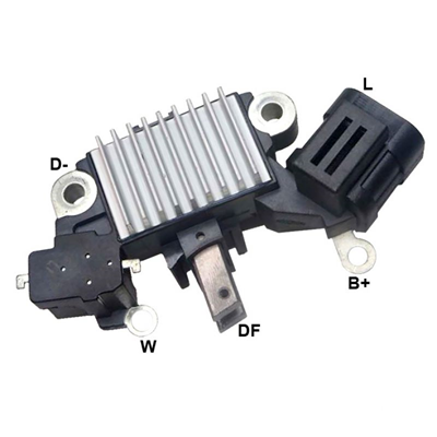 [07GA285] ﻿REGULADOR CHEVROLET NPR NQR 24V T: L TIPO HITACHI 1 PIN﻿