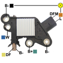REGULADOR FIAT PALIO ADVENTURE 2012 12 2 DFM-L TIPO BOSCH
