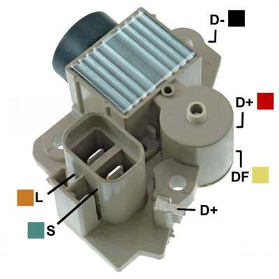 [07GA421] REGULADOR KIA RIO HYUNDAI ACCENT ELANTRA TIBURON 12 2 L-S TIPO MANDO