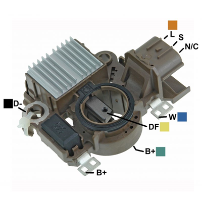 [07GA427] REGULADOR NISSAN FRONTIER 2008-2012 SENTRA 1.6 TIIDA 1.6 12 3 L-S-N C TIPO MITSUBISHI