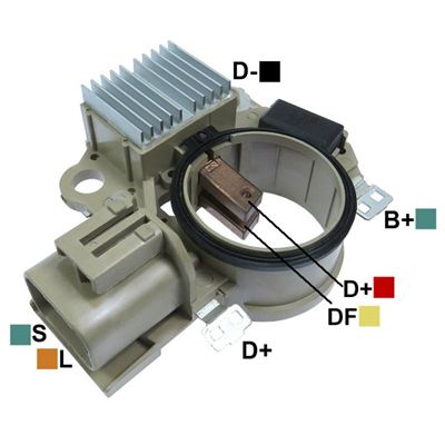 [07GA767] REGULADOR MITSUBISHI L200 L300 SPORT 2.5 2007 MITSUBISHI PAJERO 2.5 1990-99 12 2 L-S TIPO MITSUBISHI