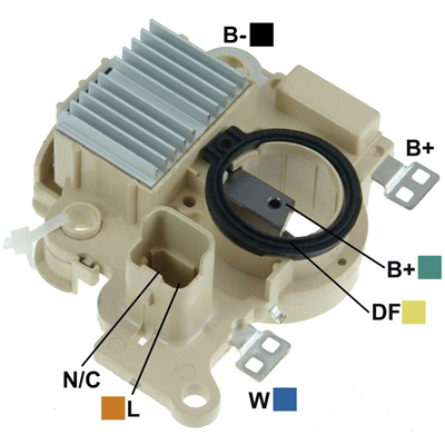 [07GA777] REGULADOR RENAULT 1.5 RENAULT CLIO KANGOO DCI DIESEL 12V 2 N C-L TIPO MITSUBISHI (GA1339)