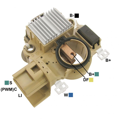 [07GA786] REGULADOR FORD ESCAPE 2.0 12 USE RECTIF CON TRIDIODO 3 S-C-LI TIPO MITSUBISHI