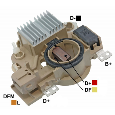 [07GA790] REGULADOR FORD FIESTA 99>2000 12 2 DFM-L TIPO MITSUBISHI