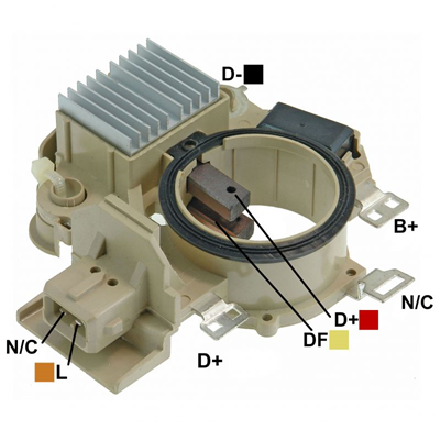 [07GA795] REGULADOR FORD FIESTA 12 2 N C-L TIPO MITSUBISHI