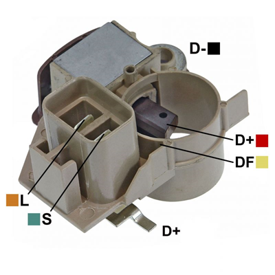 [07GA802] REGULADOR MAZDA 323 MV HYUNDAI ACCENT PONY 12 2 L-S TIPO MITSUBISHI IVR946