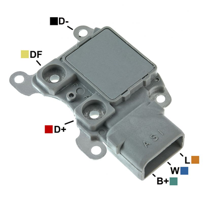 REGULADOR FORD 150 FORD 350 EXPLORER 12 SIN ESCOBILLAS 3 B+-W-L TIPO MOTORCRAFT F794 (GA1201)