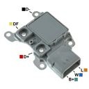 REGULADOR FORD 150 FORD 350 EXPLORER 12 SIN ESCOBILLAS 3 B+-W-L TIPO MOTORCRAFT F794 (GA1201)