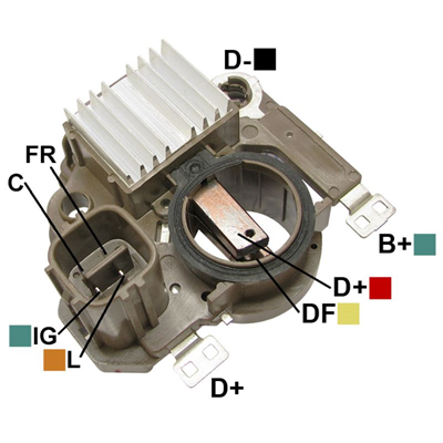 [07GA838] REGULADOR HONDA CIVIC 1.6 SUZUKI GRAND VITARA 4P 12V L-IG-FR-C TIPO MITSUBISHI