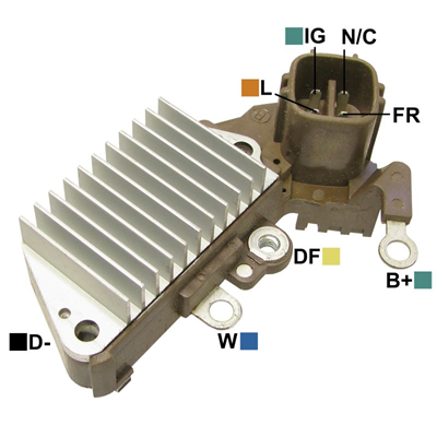 REGULADOR HONDA ACURA (1996-2003) 12 4 IG-N C-L-FR TIPO NIPPONDENSO