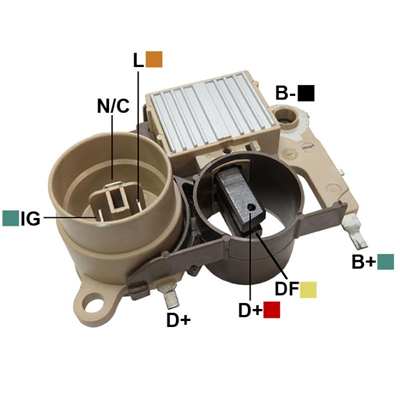 [07GA887] REGULADOR CHEVROLET VITARA 12V TIPO MITSUBISHI 3PINES